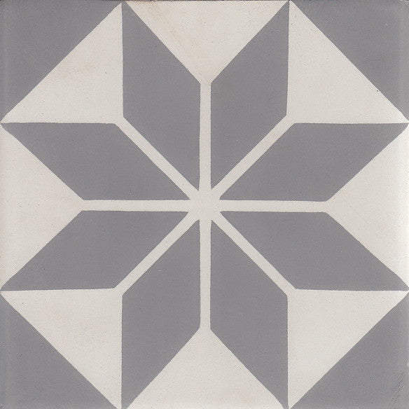 cementtile carreau ciment Alex steelgrey 20x20 /C1 C2