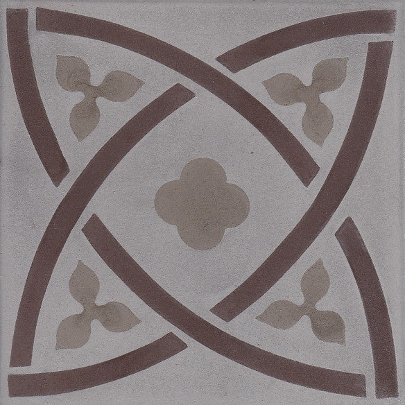 cementtile carreau ciment Gustave steelgrey 20x20 /C2 C609 C19