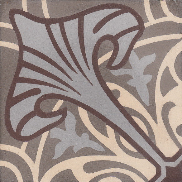 cementtile carreau ciment Anais steelgrey 20x20 /C2 C19 C111 C609