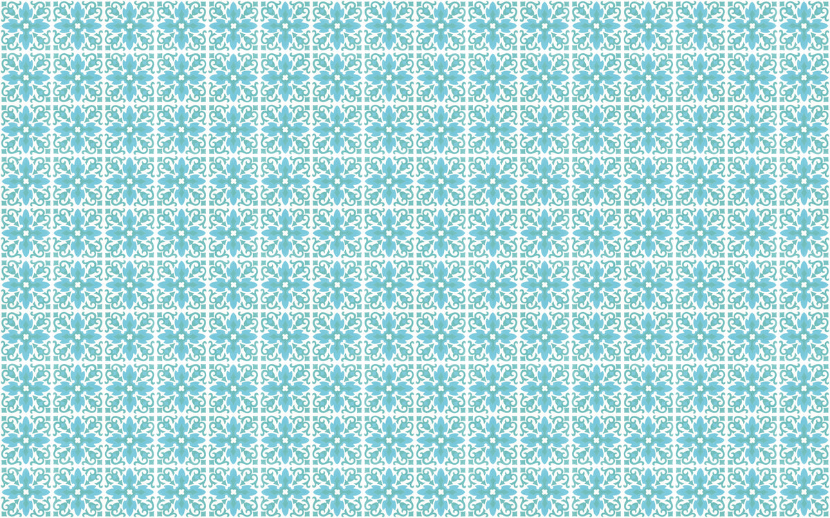 Juliette turquoise 20x20