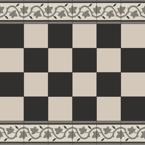Carmen Frise white FR20x20