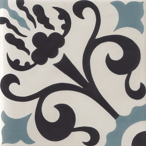 cementtile carreau ciment Alison 20x20 /C1 C3 C28