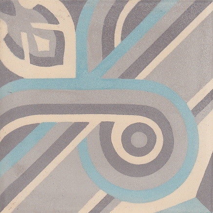 cementtile carreau ciment Beatrix 15x15 /C32 C33 C38 C111