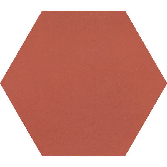 cementtile carreau ciment UNI C11 Terracotta HEX20 /C11