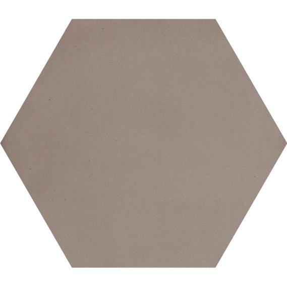 cementtile carreau ciment UNI C108 Dark Beige HEX15 /C108