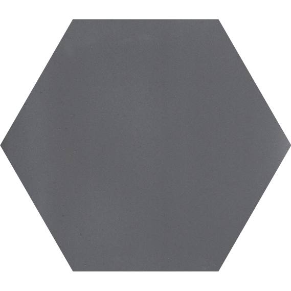 cementtile carreau ciment UNI C112 Anthracite HEX20 /C112