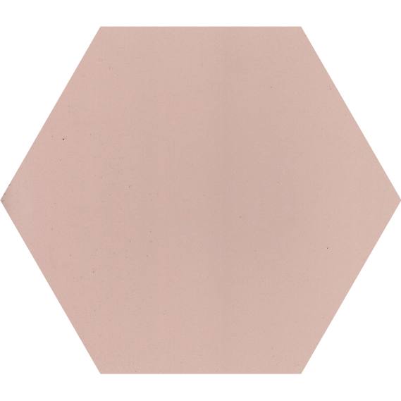 cementtile carreau ciment UNI C711 Pink HEX15 /C711
