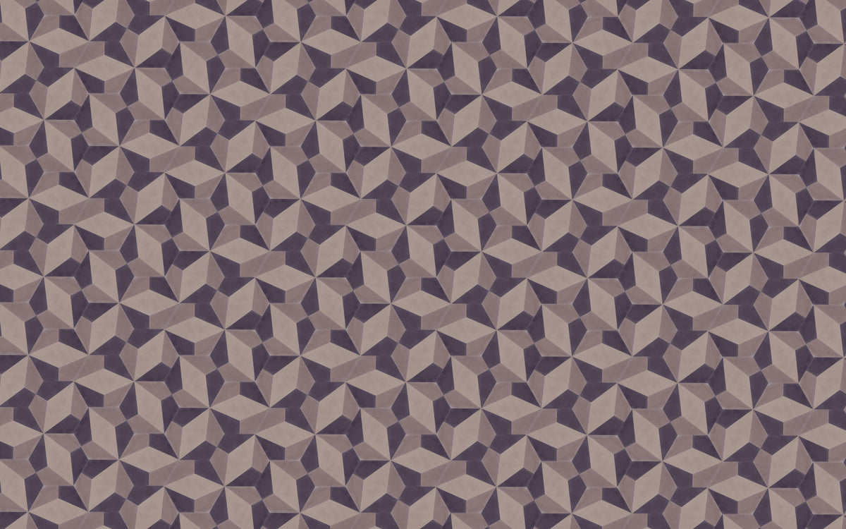 Verona taupe HEX20 - cementtegel