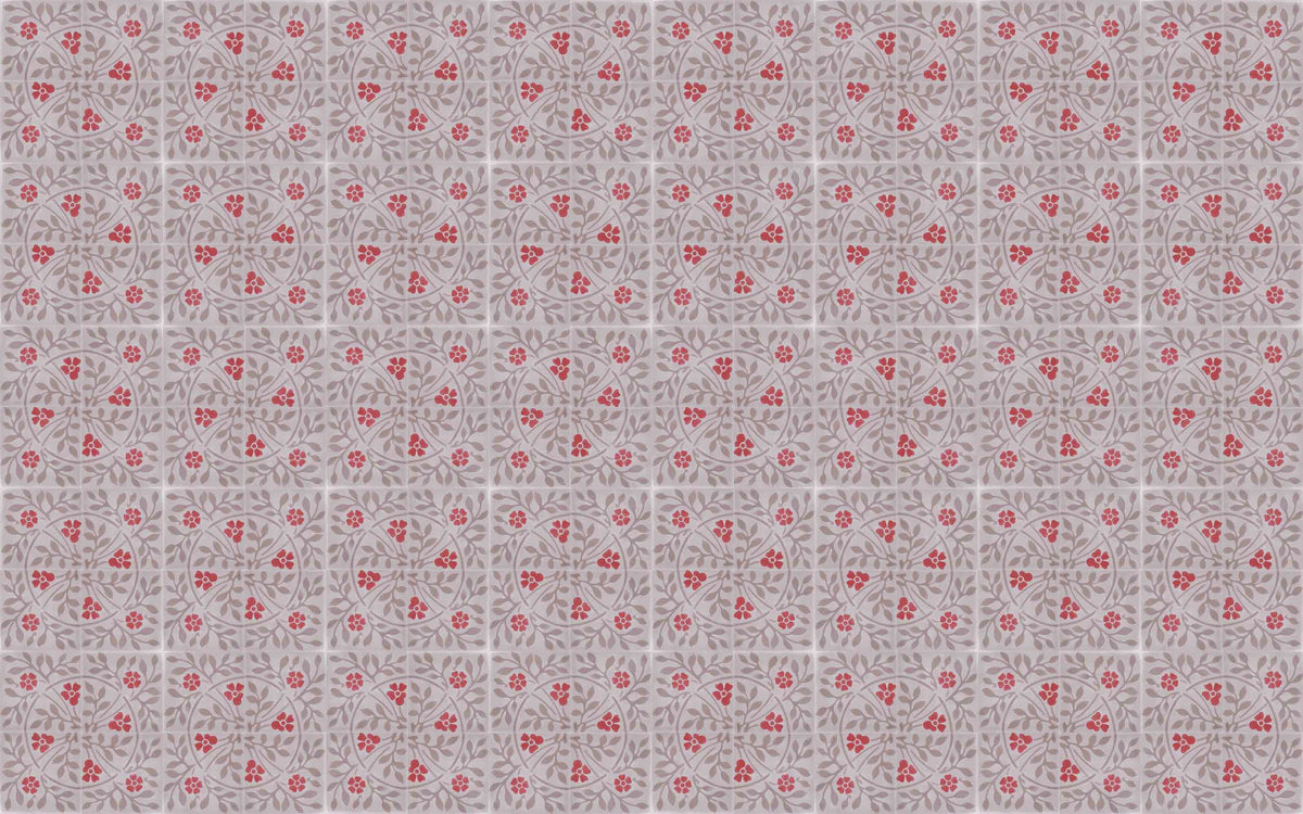 Roseline red 20x20